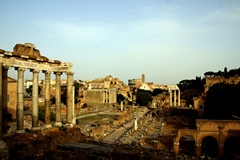 ローマ時代の遺跡フォロロマーノ